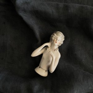 画像1: Torse de femme porcelaine allemand