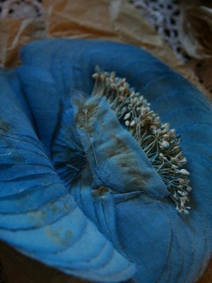 画像5: Corsage Fleur bleu