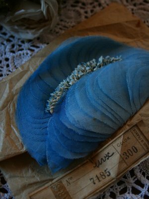 画像2: Corsage Fleur bleu