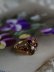 画像1: Bague Grenat Perles en Fleur 9K (1)