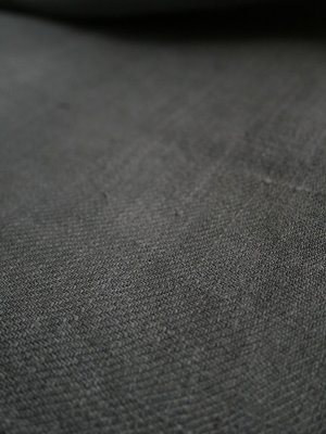 画像5: Torchon gris lin oblique