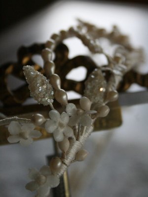 画像5: Couronne de merie Fleurs Perles