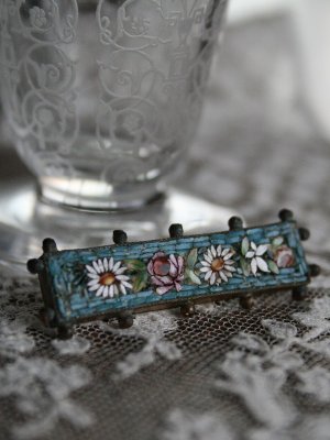 画像4: Broche Mosaique Fleurs