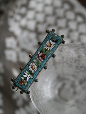 画像3: Broche Mosaique Fleurs