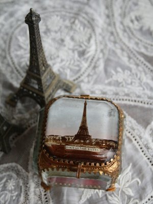 画像3: Coffret en verre ”La Tour Eiffel”