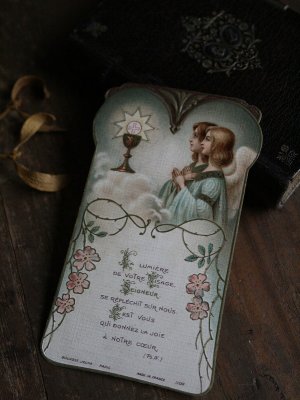 画像1: Image pieuse　Souvenir de Communion　(3)