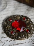 Broche Tchecoslovaque "Rouge"