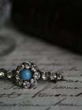 Broche clair/turquoise