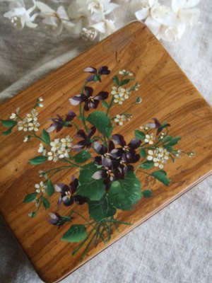 画像1: Mauchline Violettes/Petite fleurs clef