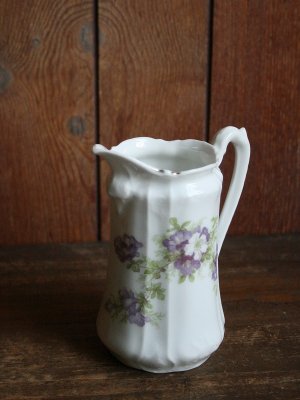 画像1: Cremier porcelain Violet/Blanc