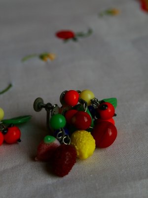 画像3: Boucles d'oreilles des fruits