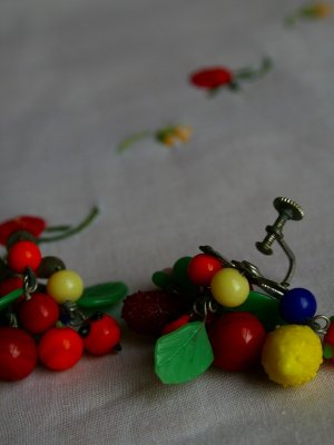 画像4: Boucles d'oreilles des fruits