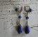 画像3: Boucle d'oreilles Lapis lazuli