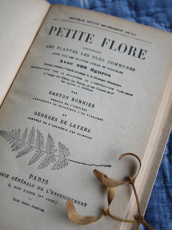 画像1: Livre "Petite Flore"