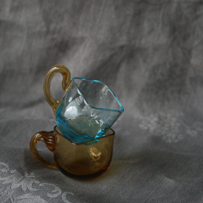 画像1: Petit tasse verre SET